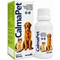 Calmapet Calmante Natural para Cães e Gatos Viagem 30ml