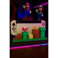 Suporte Base Dock Nintendo Switch Switch Oled e Switch 2 Estilo Mario
