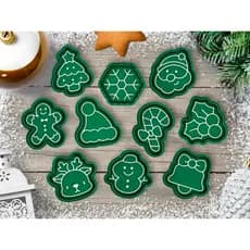 Cortador Marcador de Biscoitos de Natal Biscuit Pasta americana UNIDADE