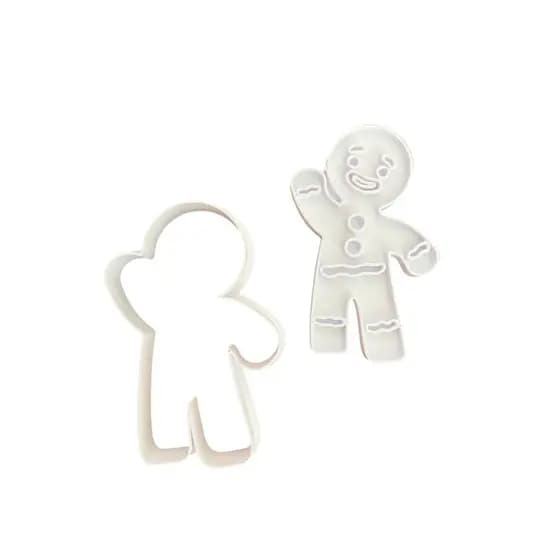 Cortador Marcador de Biscoito de Natal Homem Biscoito Gengibre Gingerbreadman