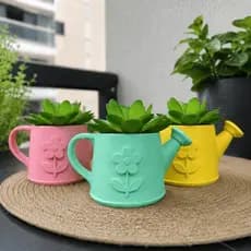 Vaso Cachepot Regador Para Suculentas Decoração Jardim