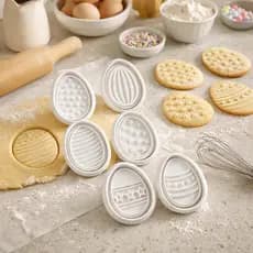 Cortador Marcador Personalizado Ovos Ovinhos de Páscoa para Biscoitos Buiscuit Pasta Americana