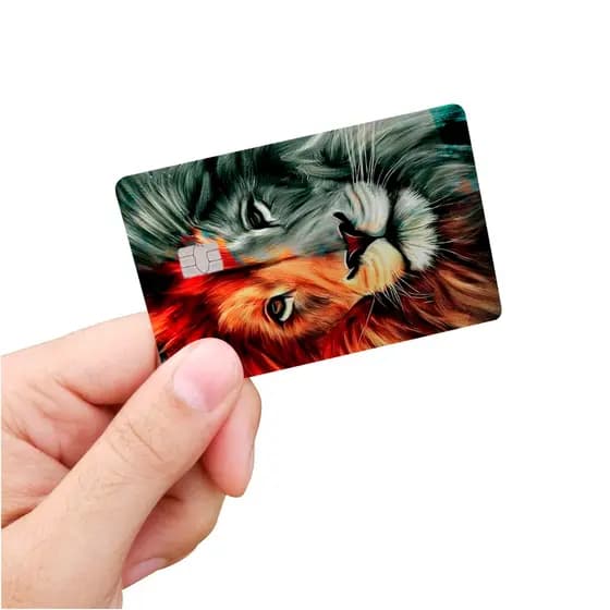 Adesivo Para Cartão Credito Leão De Judah Gospel Skin Card