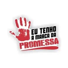 Adesivo eu tenho a marca da promessa jesus rei dos reis evangélico gospel crente cristão