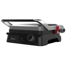Grill Elétrico Oster Inox Abre 180° Grip Dots 1200W 127V