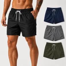 Short Masculino Elastano Treino Corrida Academia Mauricinho Tactel Praia Bermuda