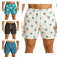 Bermuda Short Elastano Masculina Mauricinho Premium Moda Praia Academia Estilo Lazer Casual Piscina