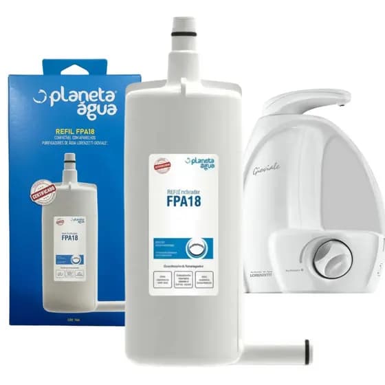 Refil Planeta Água FPA18 Compativel Lorenzetti Gioviale