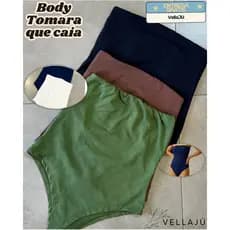 Body Tomara Que Caia | Poliamida Premium | O Básico de Luxo