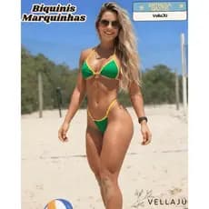 Biquíni Fita para Bronze A Marquinha Perfeita do Verão Bronzeamento Bikini