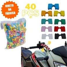 Enfeite Organizador Adaptador Para Cabos De Moto Honda 40un