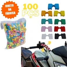 Enfeite Organizador Adaptador Para Cabos De Moto Honda 100un