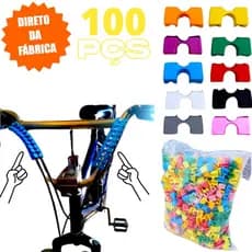 Enfeite Organizador Adaptador Para Cabos De Bicicleta 100un