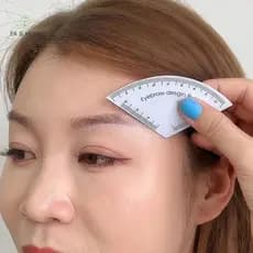 EA & Moda Desenho Rápido Sobrancelha Design Régua Microblading Ferramenta De ping Moldar Maquiagem Permanente Guia Tatua
