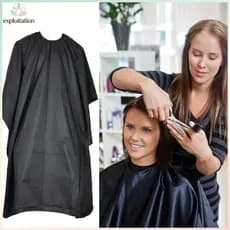 EA & Moda Capa De Corte De Cabelo Pro Salão Cabeleireiro Vestido De Pano Barbeiro À Prova Dwaterproof Água Avental Capas