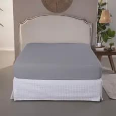 Protetor de Colchão King Impermeável Matelado Floral com Elástico Microfibra 170 Fios Macio
