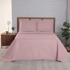 Kit Cobre Leito King Viena Matelado 3 Peças Microfibra Macio Colcha Porta Travesseiro