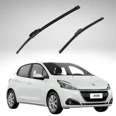 Par Palhetas Limpador Parabrisa Dianteiro Peugeot 208 2012..