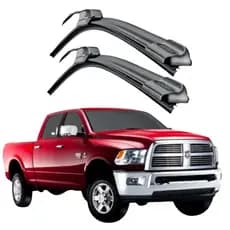 Kit Palhetas Limpador Parabrisa Dodge Ram 2005 Até 2018