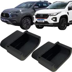 Par 2 Ponteira Barra Capota Maritima Cabine Fiat Strada Toro