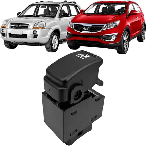 Botão Interruptor Vidro Tucson 2005 A 13 Sportage 2007 A 13