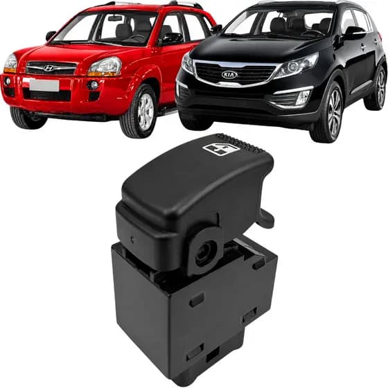 Botão Comando Interruptor Vidro Tucson Sportage Simples Dir