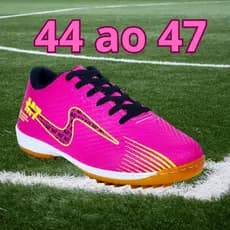 Chuteira Society Masculina Nº Grande 44/45/46/47