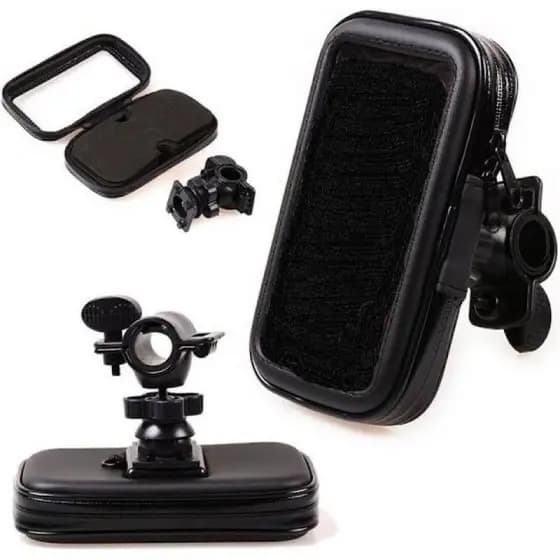suporte bolsa capa celular GPS bicicleta moto prova D'água