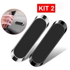 Kit 2/3/4/5unidades  Suporte Magnético em Faixa Automotivo Universal Montável Multifuncional para Celular/GPS