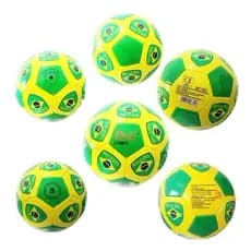 Kit com 5/10/20 Bola de Futebol Campo Numero 5 - Estampa do Brasil
