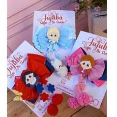 Laço Frozen, laço princesa para meninas, laço princesas temático para festa