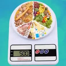 Balança Digital de Cozinha Precisão Cozinha 10kg Nutrição E Dieta