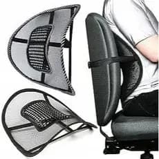 Suporte Encosto Lombar Ergonômico para Banco Automotivo e Cadeira Carro Postura Conforto