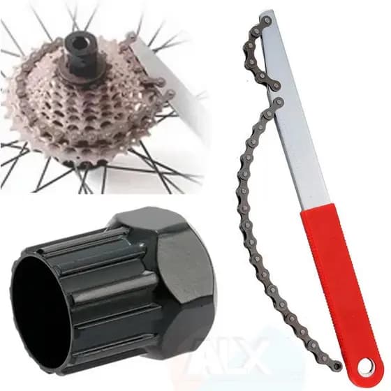 Chave Extratora Cassete +chave extrator Saca Catraca Roda Livre K7