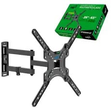 Suporte Articulado TV e Monitor 26" a 65" Universal VESA 400x400 ELG mt400ar-ex