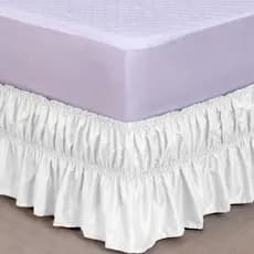Saia 3 em 1 com Regulagem Cabeceira Ajustável Cama Box Colchobox 2 Elásticos Casal Queen King