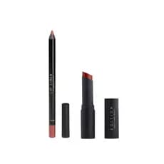 Kit Maquiagem Océane Soft Kiss Marrom e Lip Liner Frappucino