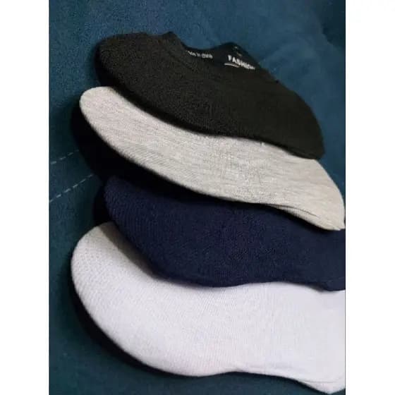 Meia Sapatilha leve 3 unissex meia moda meia