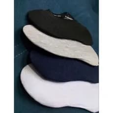Meia Sapatilha leve 3 unissex meia moda meia