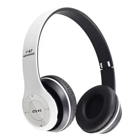 Fone P47 Headphone Sem Fio Estéreo Redução de Ruídos Bluetooth 5.0 Universal