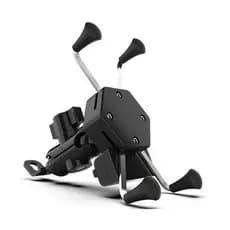 Kit 3 Suporte Garra Para Celular Moto Universal Com Carregador Usb