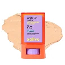 Protetor Solar Sallve. Bastão com Cor Antimanchas FPS 90 Cor 3 15g Val 2028