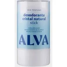 Desodorante Cristal Stick Vegano 120g Alva Sem Perfume