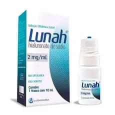 Colirio LUNAH 2MG/ML 10ML - HIALURANATO DE SODIO
