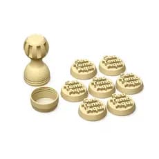 Kit Carimbo Doce para Brigadeiro Personalizado com Sua Arte ou Logo