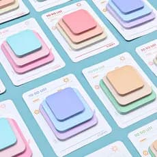 90 Folhas/pcs Poste Combinado Notas Pegjosas Alunos Bloco De Adesivas Papelaria Escolar