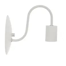 Kit 5 Luminárias Arandela Copinho Parede Muro Varanda Sacada Interna e Externa Soquete E27 Bivolt Completa