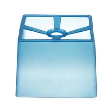 Kit 2 Cúpulas Quadrada Termoplástica Super Resistente para Abajur Luminárias Pendentes e Lustres