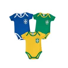Body Avulso ou kit com 3 - Copa 2026 tematico Mesversário P Ao GG Unissex