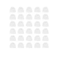 Touca de Bebê Branca para Bordar e Personalizar 100% Algodão - Kits com 30, 50 e 100